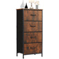 Drawers Dresser Chest Of Drawers,Metal Frame And Wood Top