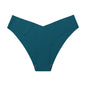 Seamless Ice Silk Underwear For Women With V-shaped Waistband. One-piece Pure Cotton Crotch Breathable Women's Briefs.