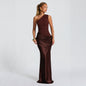 Casual Long Sleeve Slim-fit Solid Color Bodycon Dress