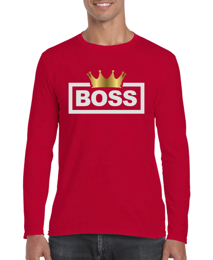 Boss Crown Men's Long Sleeve Shirt