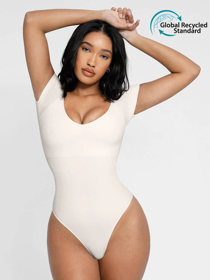 Eco-friendly Seamless Super Strong Chest Support Shapewear Bodysuit