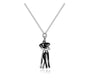 Fashion Hugging Necklace Jewelry Choker Hug Pendant Chain Men Necklace for Lover Women couple Men Lady Female Male Gift