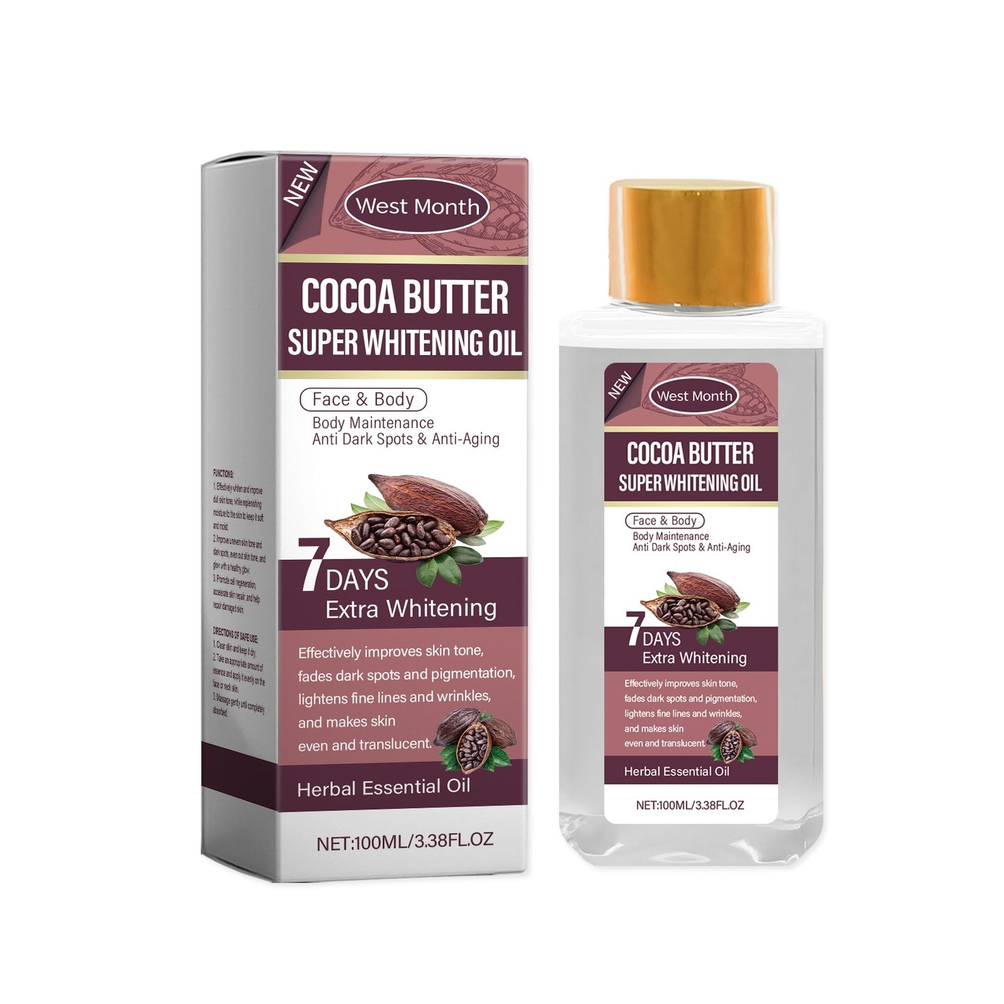 Turmeric Body Whitening Oil