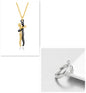 Fashion Hugging Necklace Jewelry Choker Hug Pendant Chain Men Necklace for Lover Women couple Men Lady Female Male Gift
