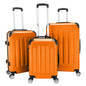 3-in-1 ABS Trolley Case 20 Inches, 24 Inches, 28 Inches Orange