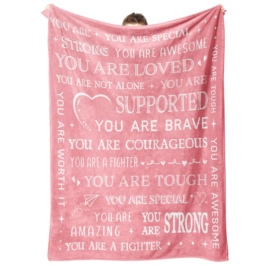 SteadStyle Get Well Soon Gifts for Women - Inspirational Gifts Blanket Feel Better After Surgery Gifts for Sick Women Thinking of You Gifts for Friend Sister Coworker Sympathy Gifts for Her Him