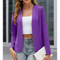 Women Plus Size Casual Blazer Open Front Long Sleeve Work Office Cardigan Jackets