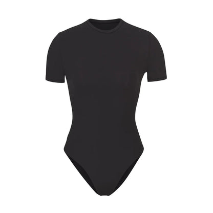 Skims Siamese Body Shaping Short Sleeve Round-neck T-shirt