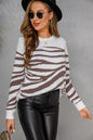 Single-breasted Classy Plus-size Commuter Sweater