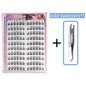 HISYI Glue-free false eyelashes, star eye glue-free series, segmented extensions, easy to use, and multiple styles