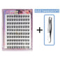 HISYI Glue-free false eyelashes, star eye glue-free series, segmented extensions, easy to use, and multiple styles