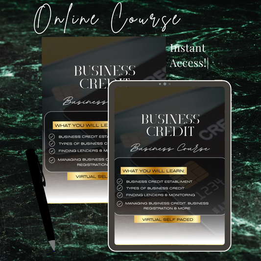 Business Credit Online Course