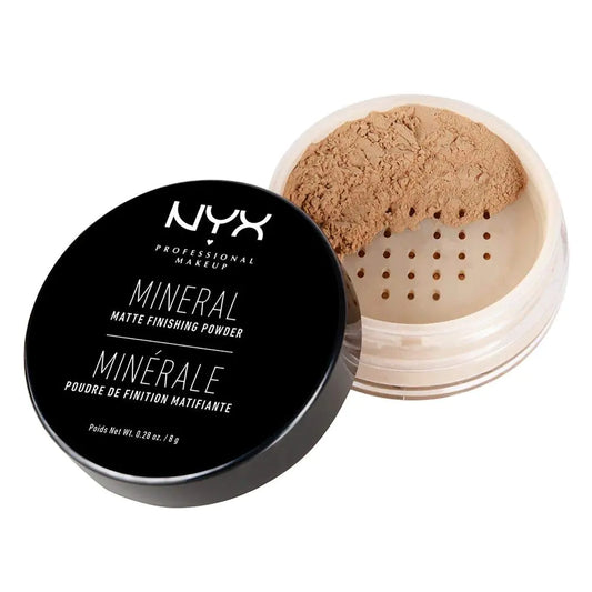 NYX PROFESSIONAL MAKEUP Mineral Matte Finishing Powder Loose Setting Powder - Medium/Dark