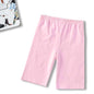 Women Thin Shorts For Summer Fitness High Waist Fashion Cycling Bike Shorts Female Black Slim Knee-Length Bottoms Stretch Shorts