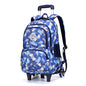Children Backpack Girls Boys Schoolbags with Wheels School  Bags for Boys