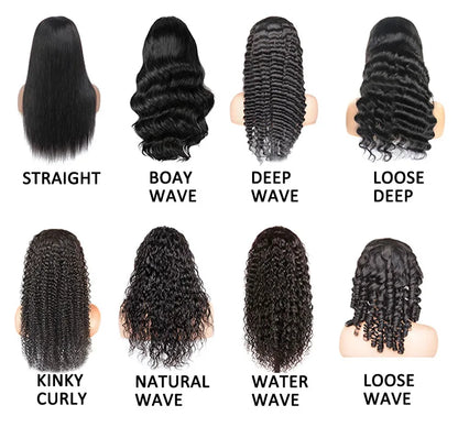 Jerry Curly Bob Wig Lace Front Human Hair Wigs for Women Brazilian Pre Plucked Transparent Lace Deep Curly Bob Wig
