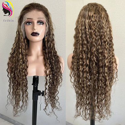 Jerry Curly Bob Wig Lace Front Human Hair Wigs for Women Brazilian Pre Plucked Transparent Lace Deep Curly Bob Wig