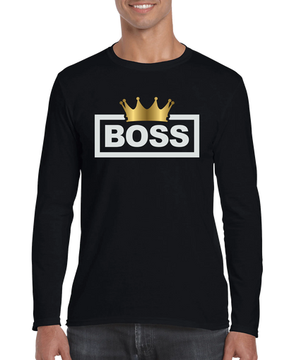 Boss Crown Men's Long Sleeve Shirt