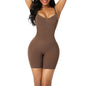 Women's Solid Backless Seamless Shapewear Romper, Casual Comfy Tummy Control Hip Lifting Shape For Daily Wear, Ladies Shapewear For All Seasons