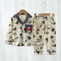 Long Sleeves Cotton Pajamas For Baby and Boys