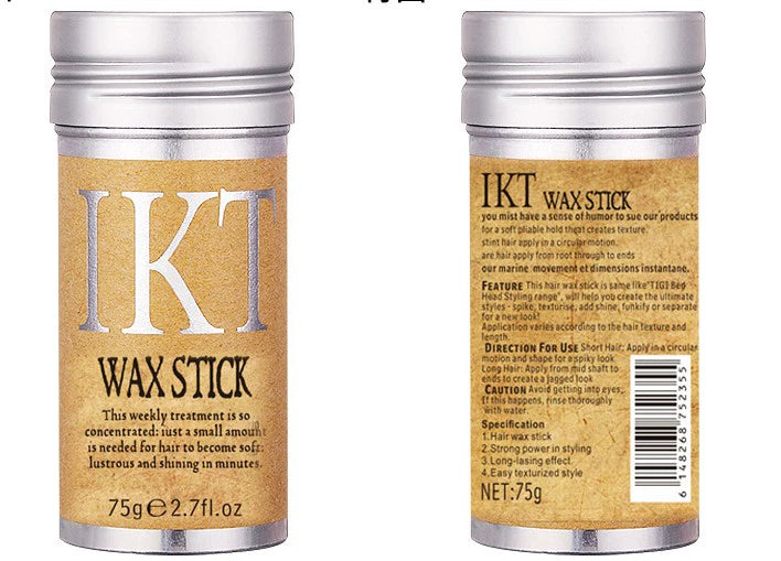 Hair Edge Wax Stick Hairstyle Finishing Gel Stick Hair Wax Stick