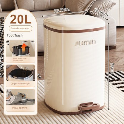 Pedal Kitchen Living Room Toilet Trash Can