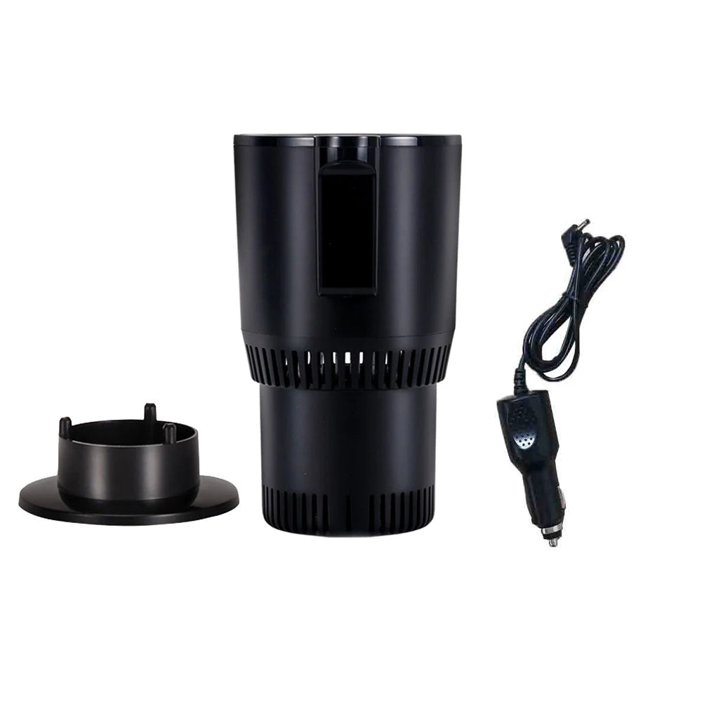 2 in1 Hot And Cold Car Smart Cup Drinks Holders Digital Temperature Display Drink Cup Warmer Cooler For Home Office