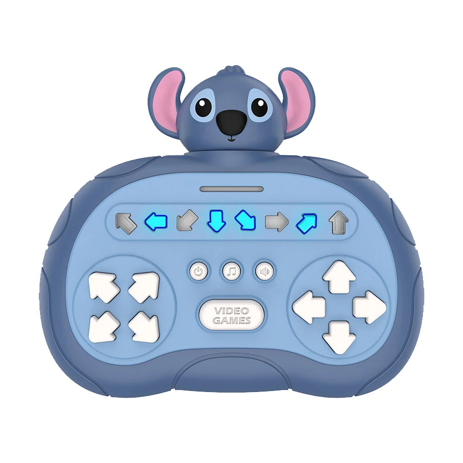 New Kuromi Quick Push Game Pop up Fidget Bubble Electronic Pop it Pro Game Light Stress Relief Toy Adult and Children's Gift toy