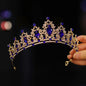Itacazzo Bridal Headwear - A Golden Lady Fashion Wedding Crown, Rhinestone Classic Princess Tiaras