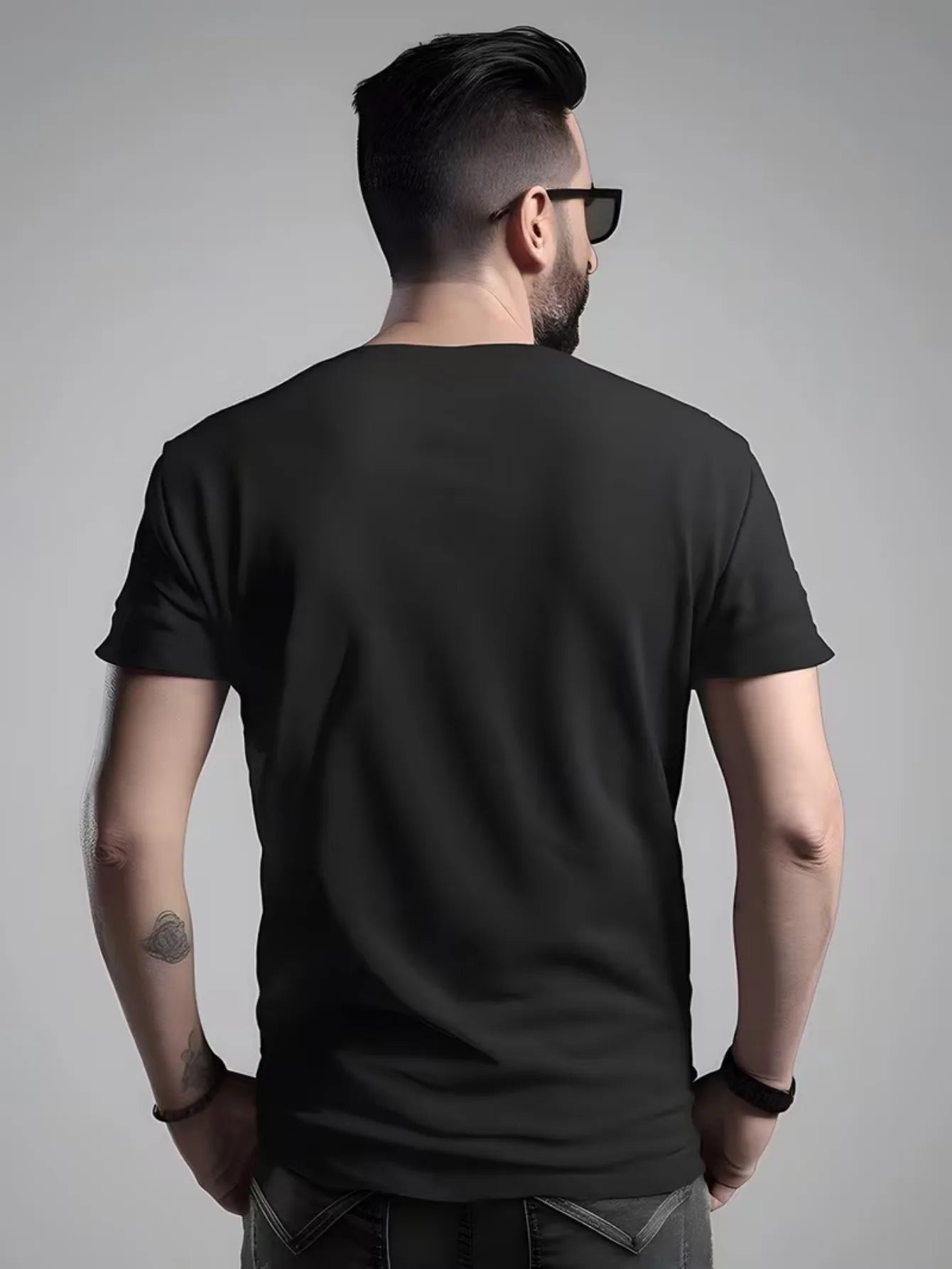 Comfortable round neck casual cotton blended short-sleeved soft breathable top, women's summer spring street style fabric