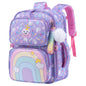 Cute Backpack For Primary School Student Stylish Portable Versatile Bag Breathable Preschool Books Bag Back To School Gift Girls