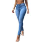 Classic Beauty Booty Lifter High Waist Skinny Jeans - Medium Blue Wash