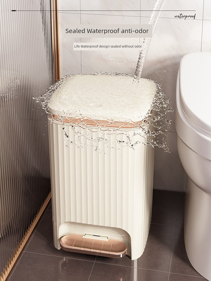 Pedal Kitchen Living Room Toilet Trash Can