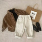 Toddler Boy 2 Piece outfits clothes longe sleeve Button Down Shirt+Pants For Boy