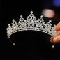 Itacazzo Bridal Headwear - A Golden Lady Fashion Wedding Crown, Rhinestone Classic Princess Tiaras