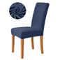 Chair cover with back Jacquard Fabric Universal Size Cheap Chair Cover Big Elastic Chair Covers Chair For kitchen Living Room