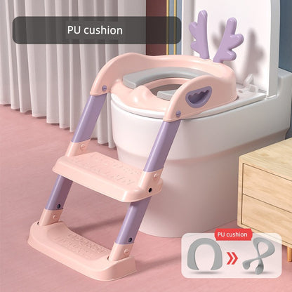 Potty Training seat, upgrade Toddler Toilet for kids Boys  Girl , 2 in 1 potty Training Toilet, splash Guard Anti-Slip pad step stool
