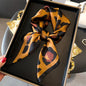 New Fashion 70X70cmPrinted Women's Scarf Pashmina Silk Scarf Square Shawl Decorative Headband Neck Luxury Design Bandana