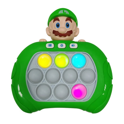 New Kuromi Quick Push Game Pop up Fidget Bubble Electronic Pop it Pro Game Light Stress Relief Toy Adult and Children's Gift toy