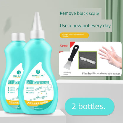 Black Dirt Stainless Steel Cleaner Kitchen Gel Wash Pot Bottom