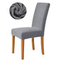 Chair cover with back Jacquard Fabric Universal Size Cheap Chair Cover Big Elastic Chair Covers Chair For kitchen Living Room
