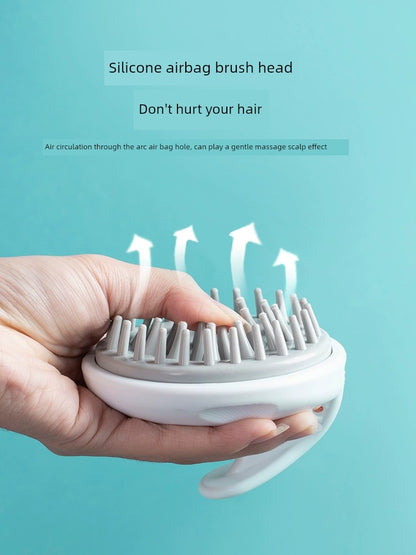 Adult Comb Anti-Itching Silicone Shampoo Brush