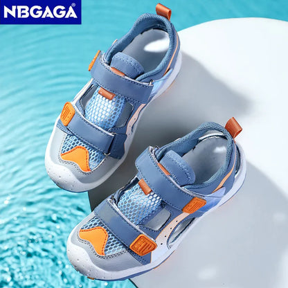 Summer Breathable Sport Sandals for Children Boys Outdoor Casual Beach Shoes Comfortable Non-slip Kids Fashion Sandal