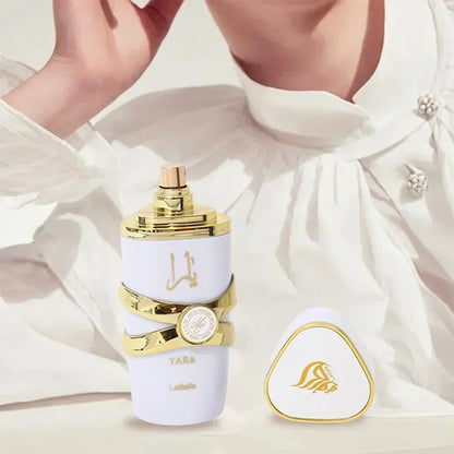 Original Yara Perfume 100ml - Unisex Arabian Eau de Parfum, Long Lasting Creamy Fruity Scent with Pheromones, for Women & Men