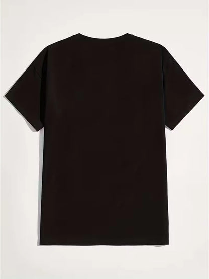 Comfortable round neck casual cotton blended short-sleeved soft breathable top, women's summer spring street style fabric