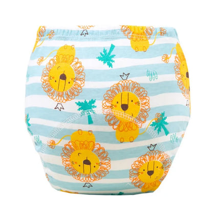 Baby Toddler Training Underwear for Boy Girls Strong Absorbent Cotton Training Pants Clothing