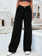 Women's High Waist Stretch Washed Denim Fashionable Straight Jeans Women's Pants women jeans black pants woman clothing