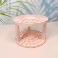 Makeup Desktop Cosmetic Storage Box Organizer 5 Slot Large Capacity for Bathroom Portable Makeup Brushes Pen Holder