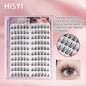 HISYI Glue-free false eyelashes, star eye glue-free series, segmented extensions, easy to use, and multiple styles