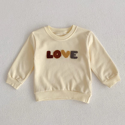 Baby Boys Girls Clothes Spring Autumn Hoodies Pullovers Tops Korean Long Sleeves Kids Hoodies Sweatshirt For Children's